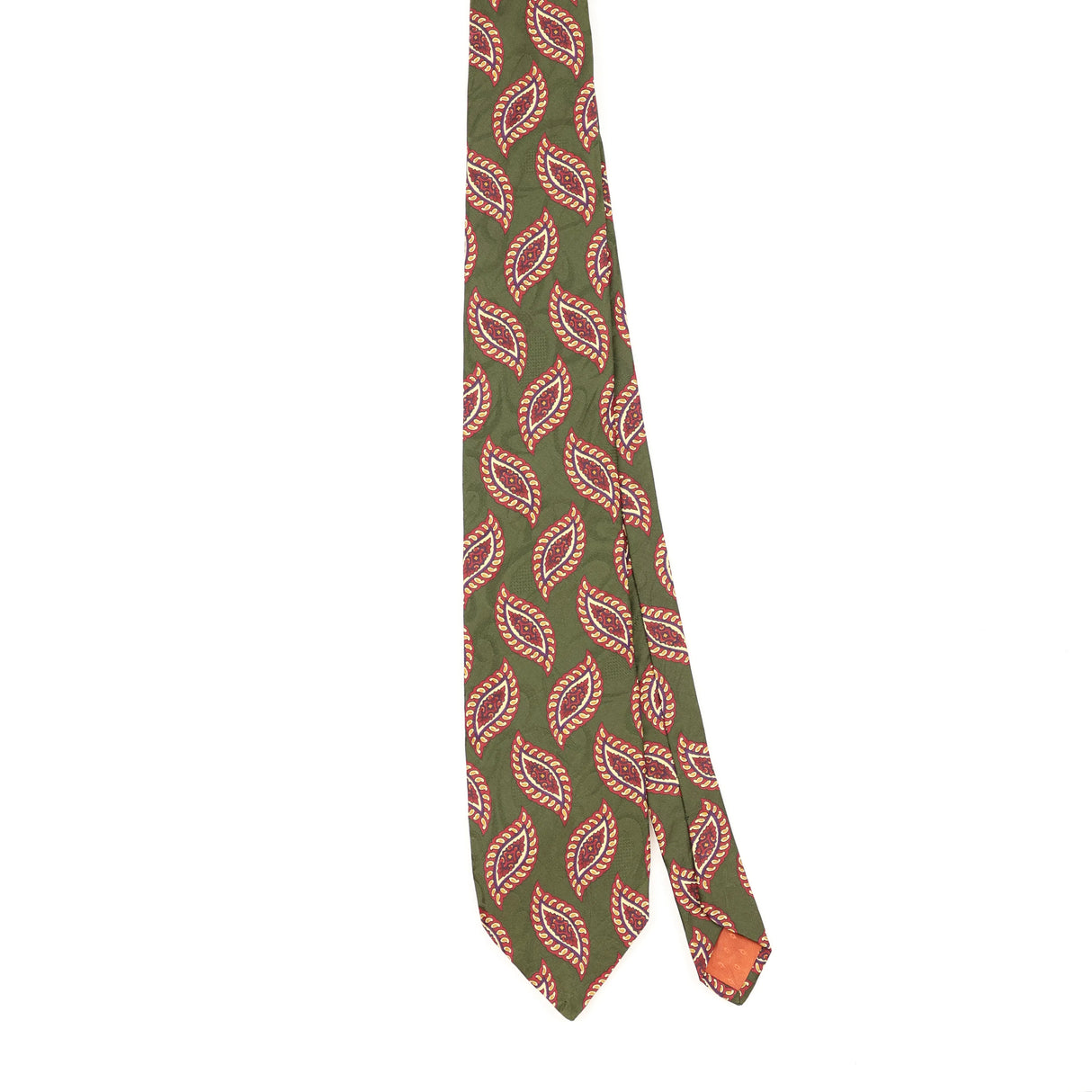 Front Front of Vintage 1990's Geometric Patterned Tie