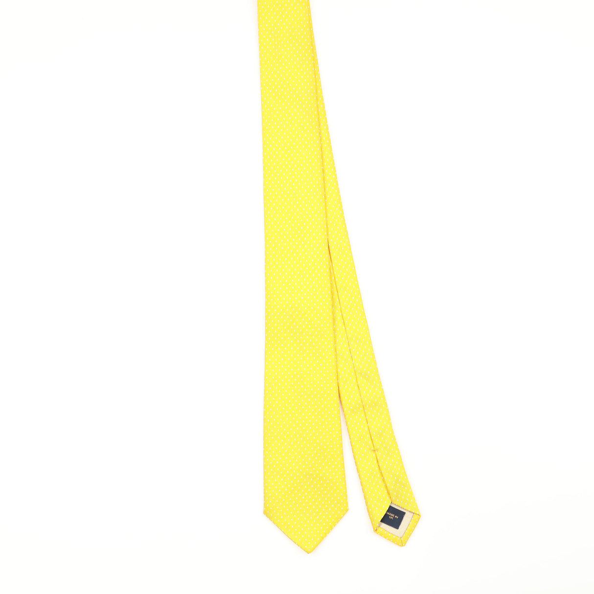 Front of Vintage Gieves & Hawkes Polka Dot Patterned Tie