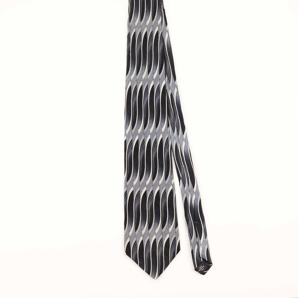 Front of Vintage Geometric Patterned Tie