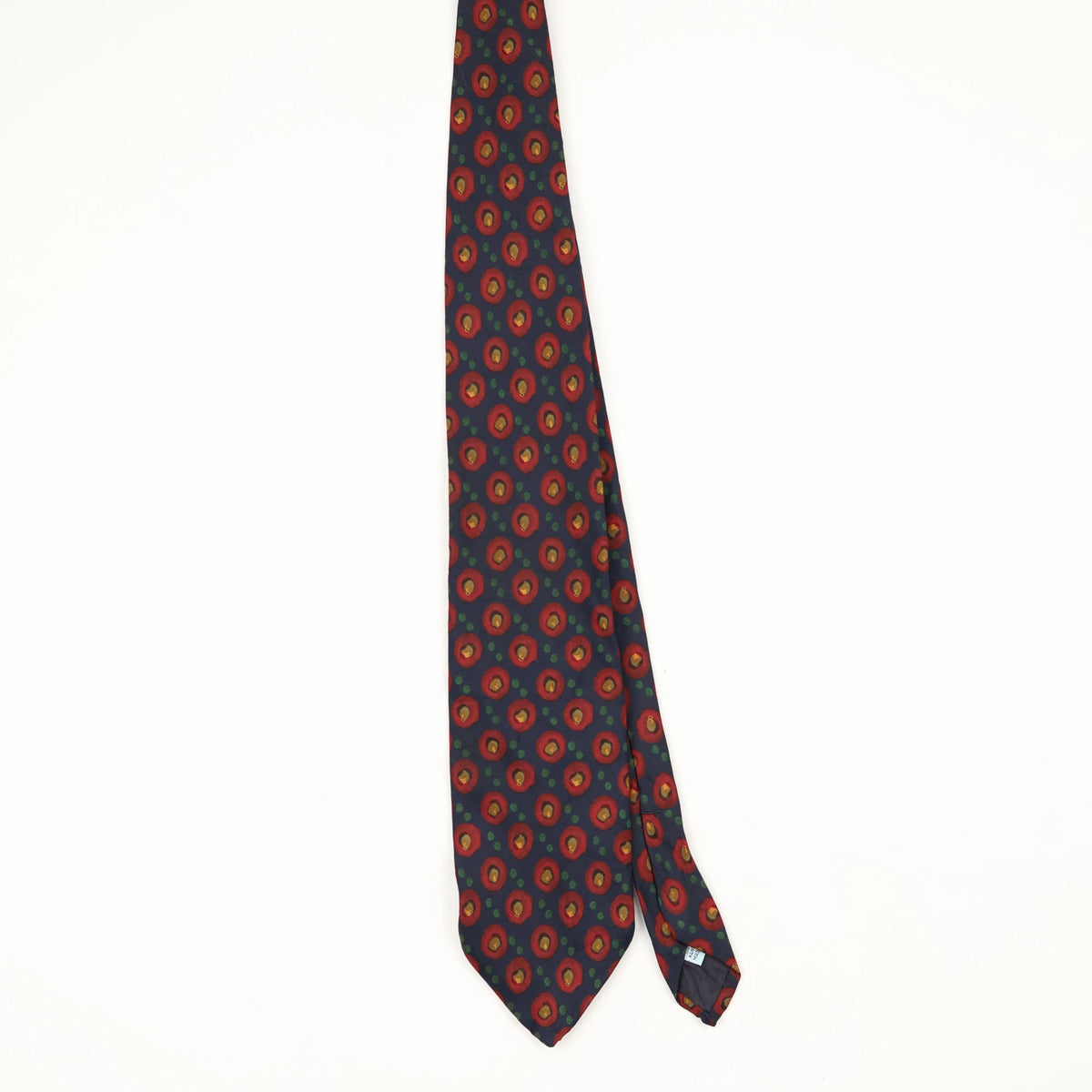 Front Front of Vintage 1990's Abercrombie & Fitch Geometric Patterned Tie