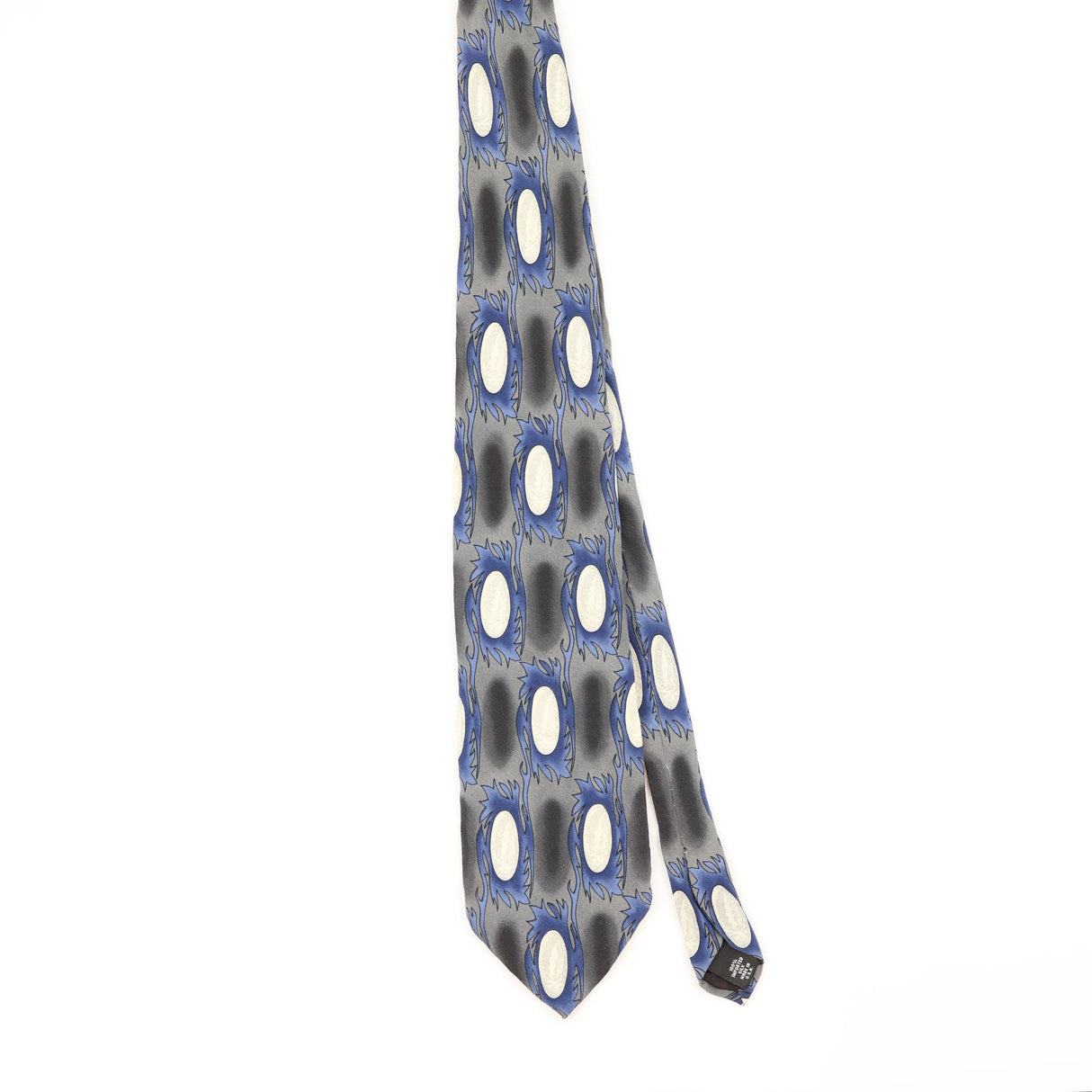 Front of Vintage 1990's Grateful Dead Geometric Patterned Tie