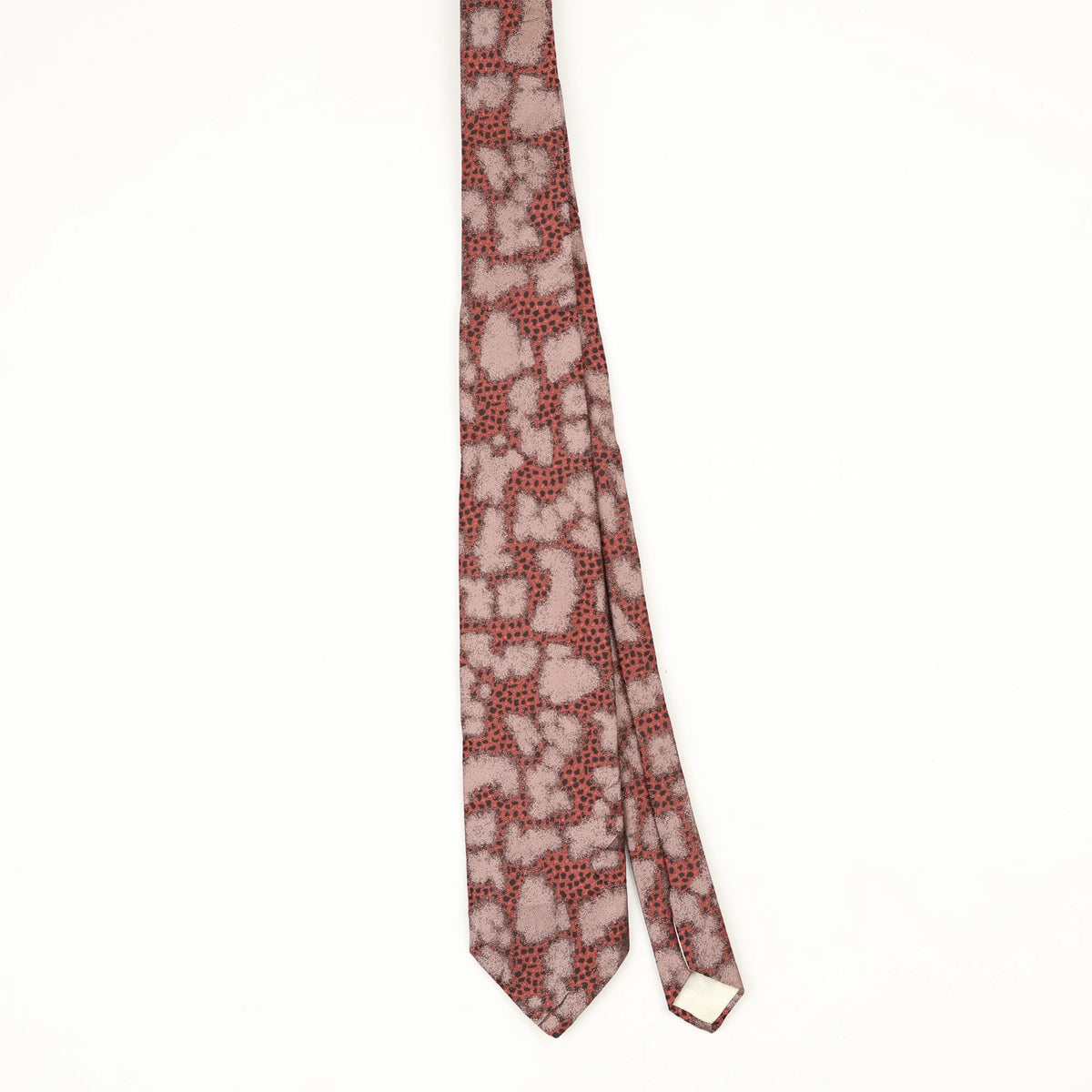 Front Front of Vintage 1990's Paco Rabanne Abstract Patterned Tie