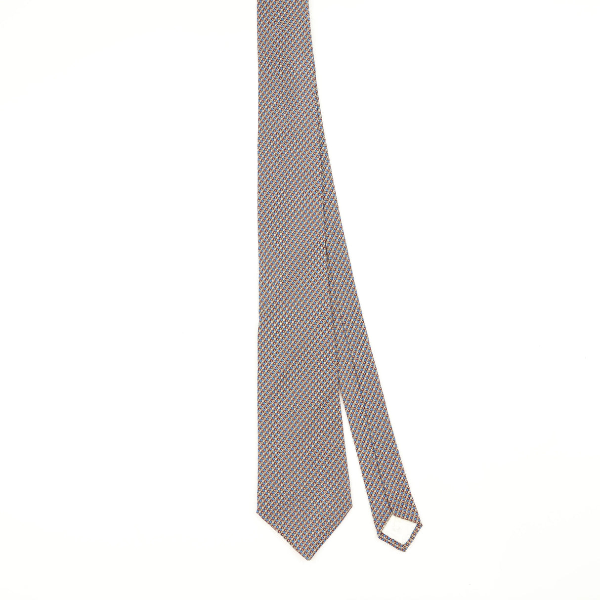 Front Front of Vintage 1990's Nina Ricci Geometric Patterned Tie