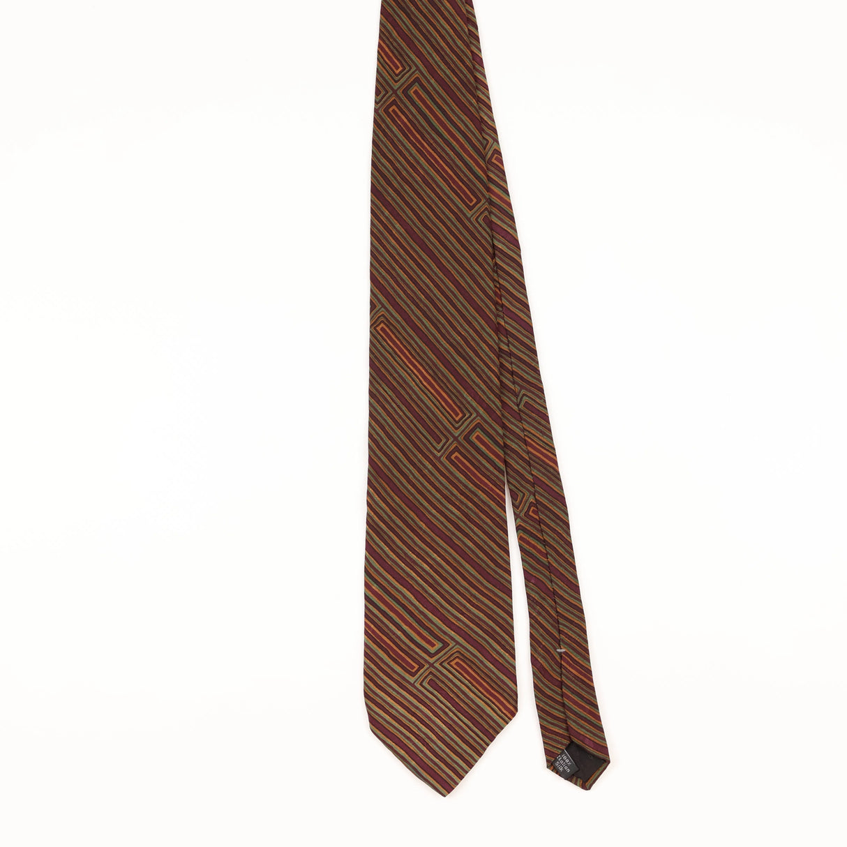 Front of Vintage Jimmy Pike Abstract Patterned Tie