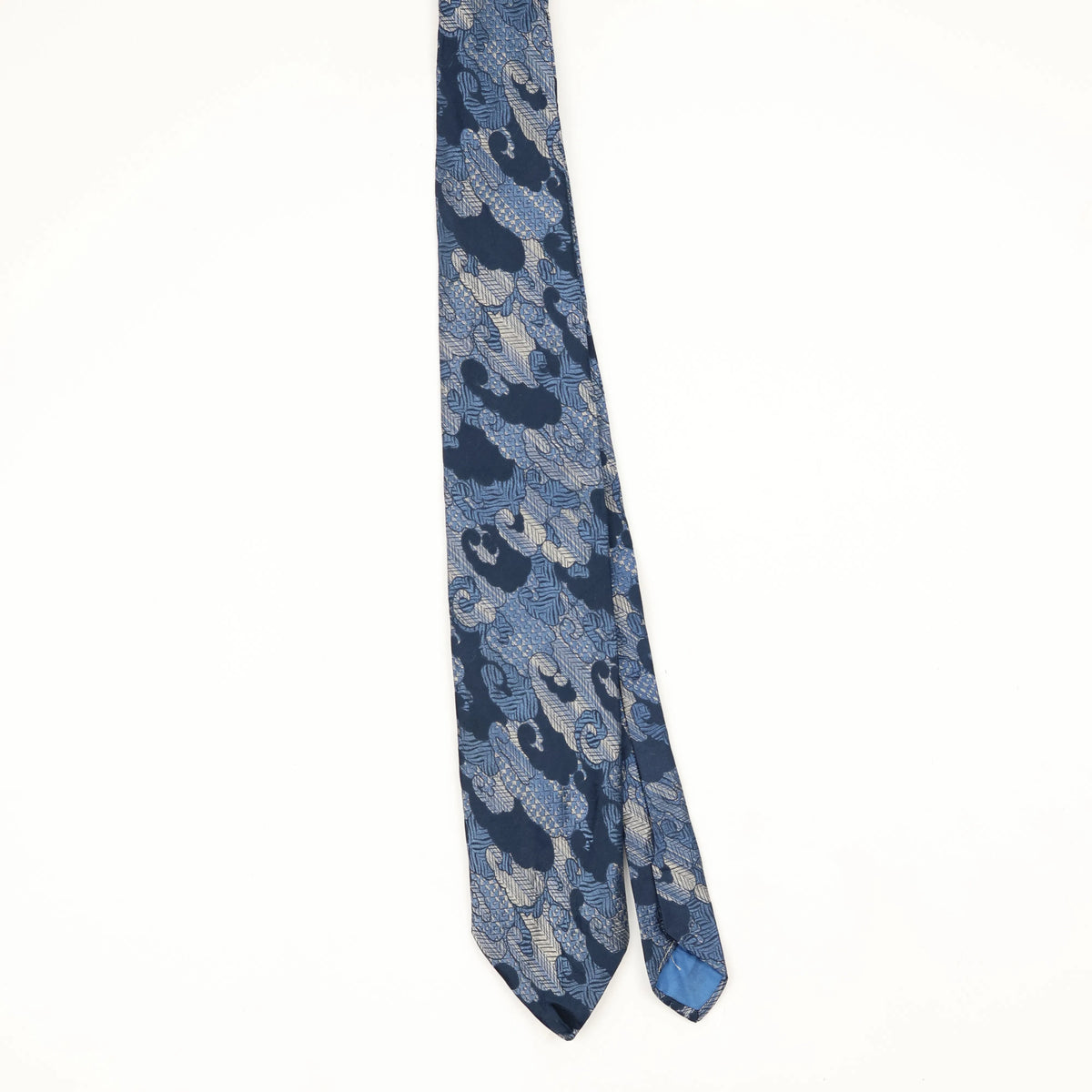Front Front of Vintage 1980's Damon Abstract Patterned Tie