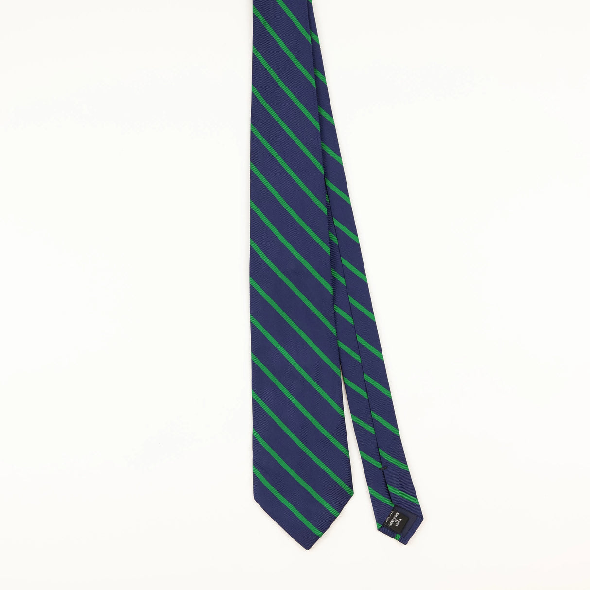 Front of Vintage Jos. A. Bank Striped Patterned Tie
