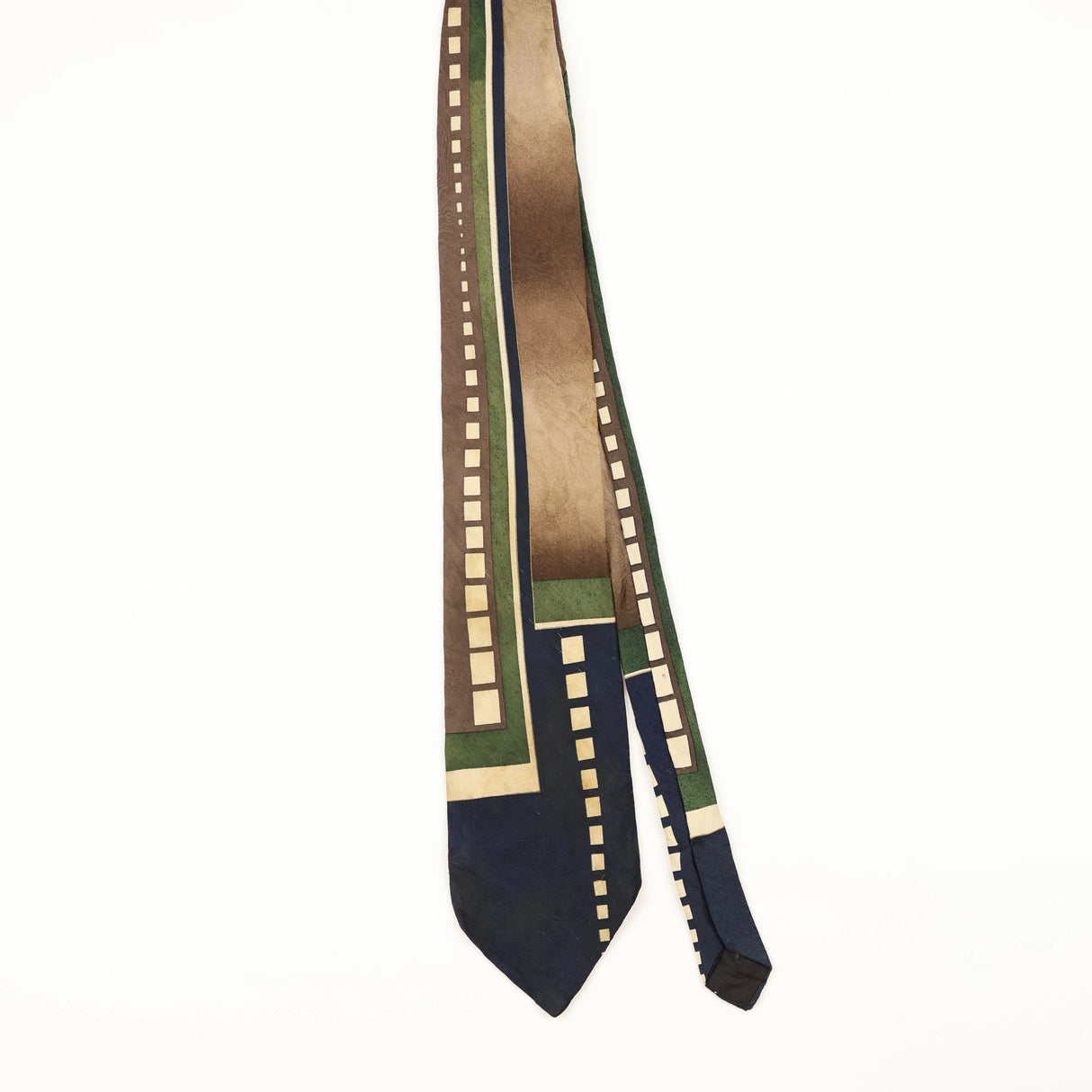 Front of Vintage 1990's Surrey Abstract Patterned Tie