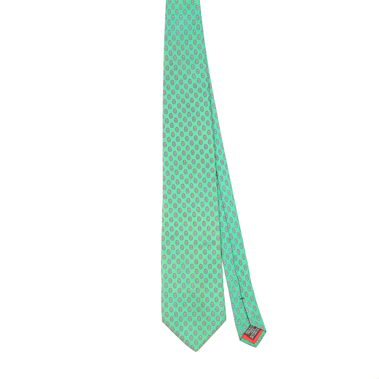 Front Front of Vintage 1990's Tie Rack Angelo Bosani Geometric Patterned Tie