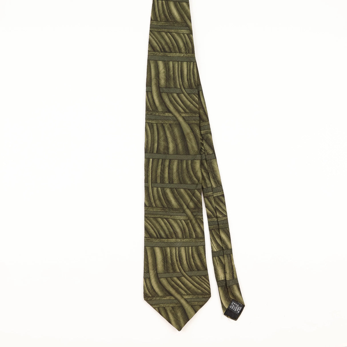 Front of Vintage Haggar Abstract Patterned Tie