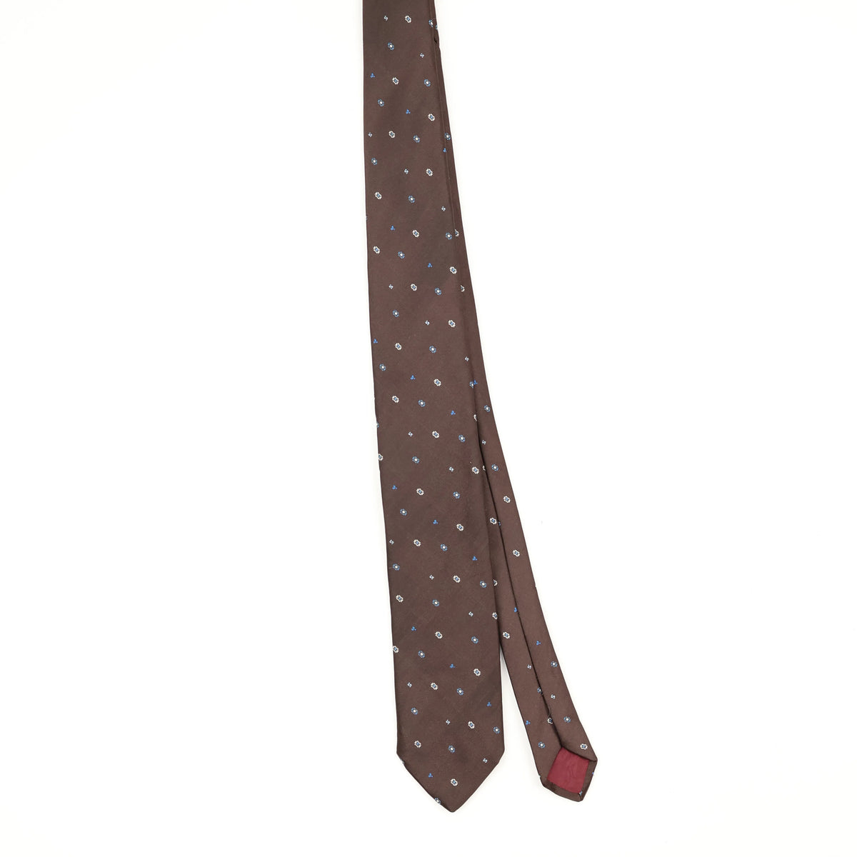 Front Front of Vintage 1990's Sears Geometric Patterned Tie