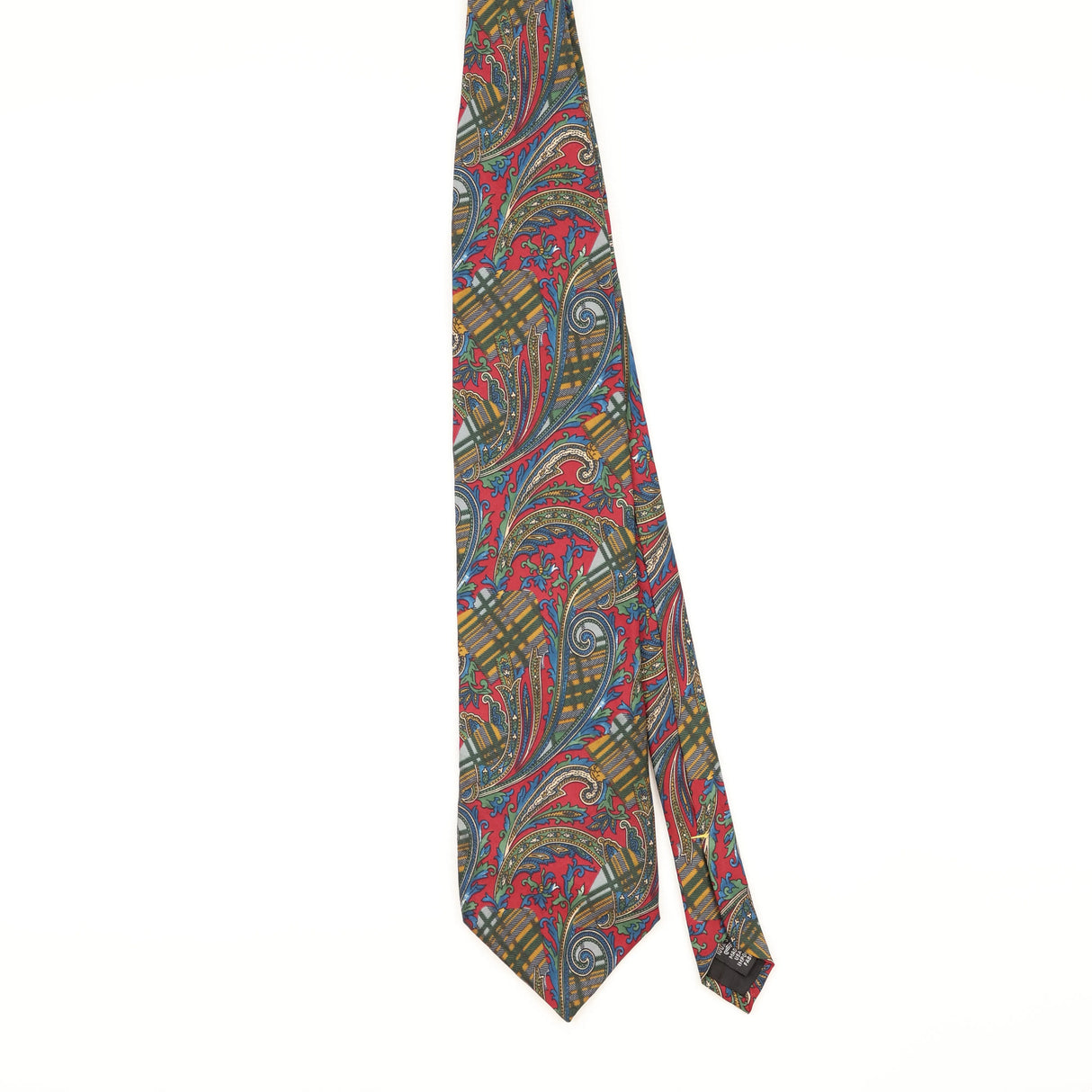 Front of Vintage 1990's Claybrooke Abstract Patterned Tie