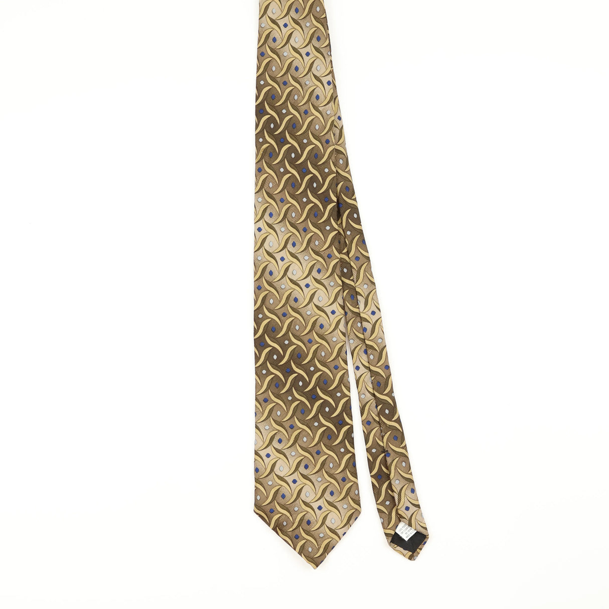 Front of Vintage Geometric Patterned Tie