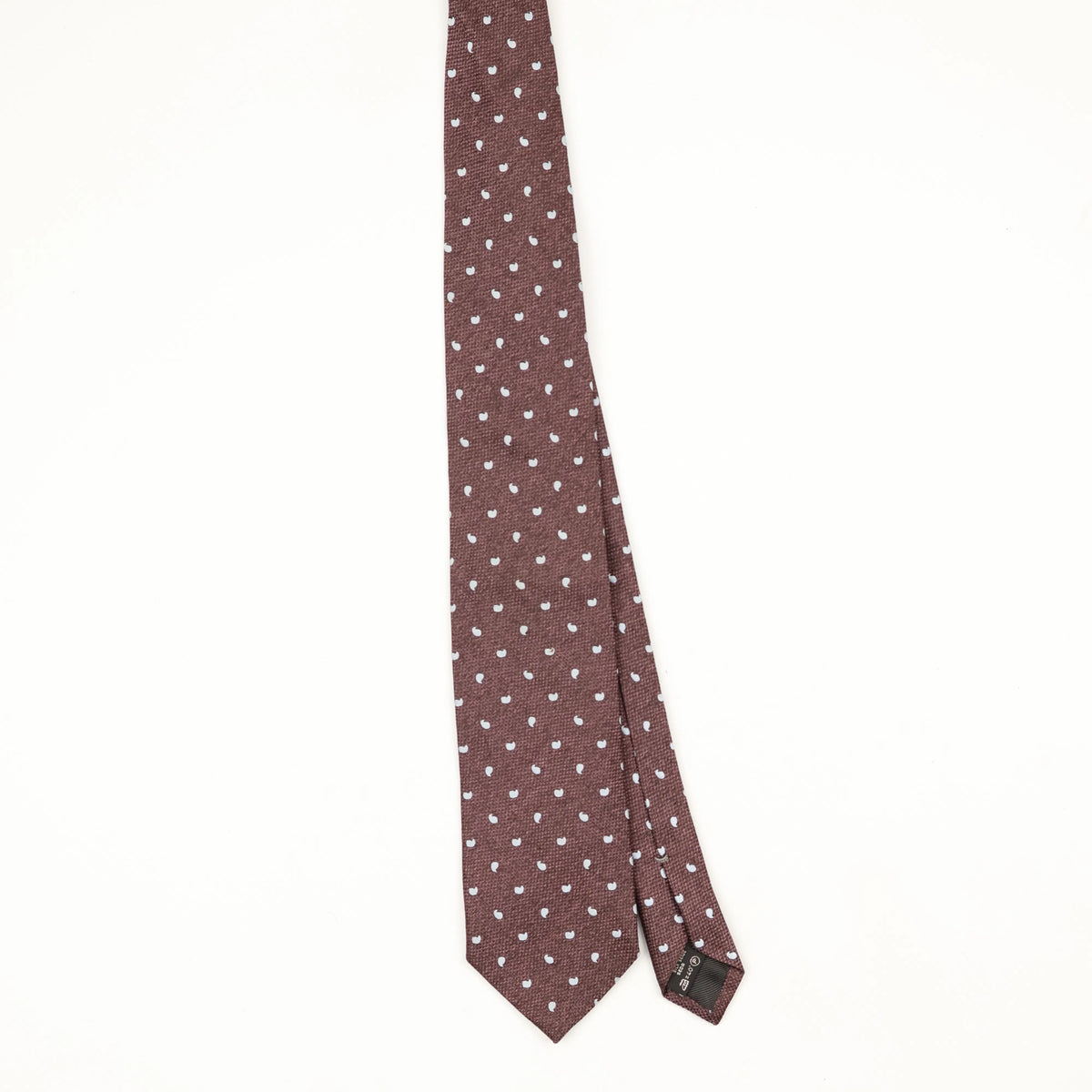 Front Front of Vintage 1990's Ermenegildo Zegna Paisley Patterned Tie