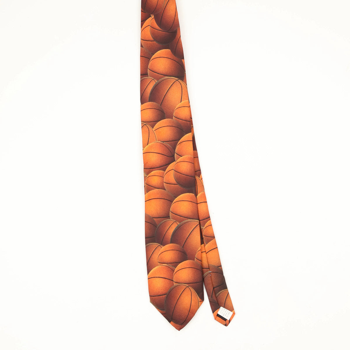 Front Front of Vintage 1990's Ralph Marlin Just Balls Geometric Patterned Tie