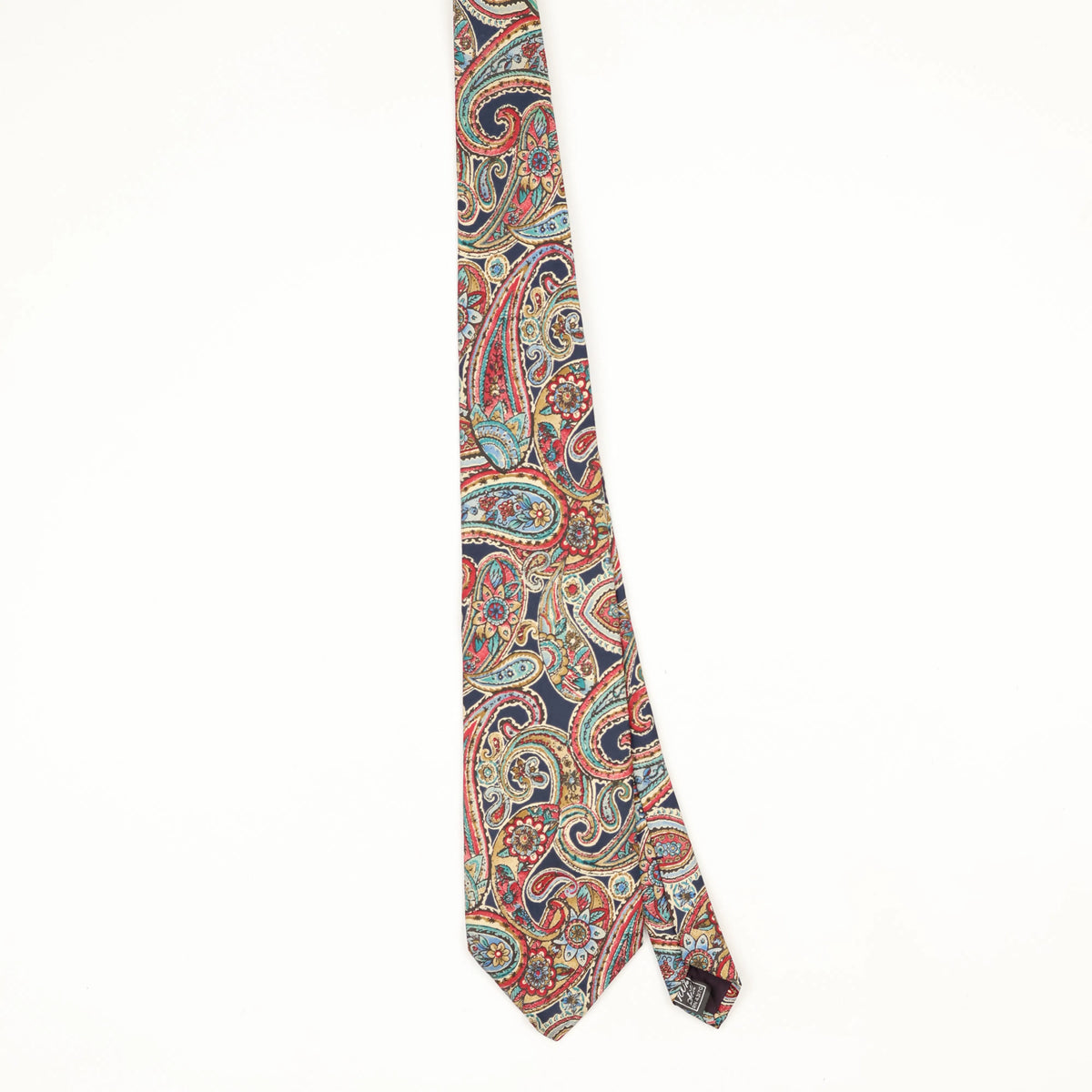 Front Front of Vintage 1990's Surrey Paisley Patterned Tie