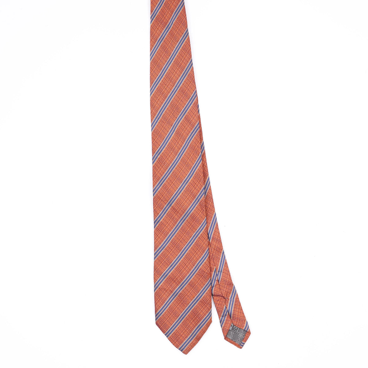 Front Front of Vintage 1990's Striped Patterned Tie