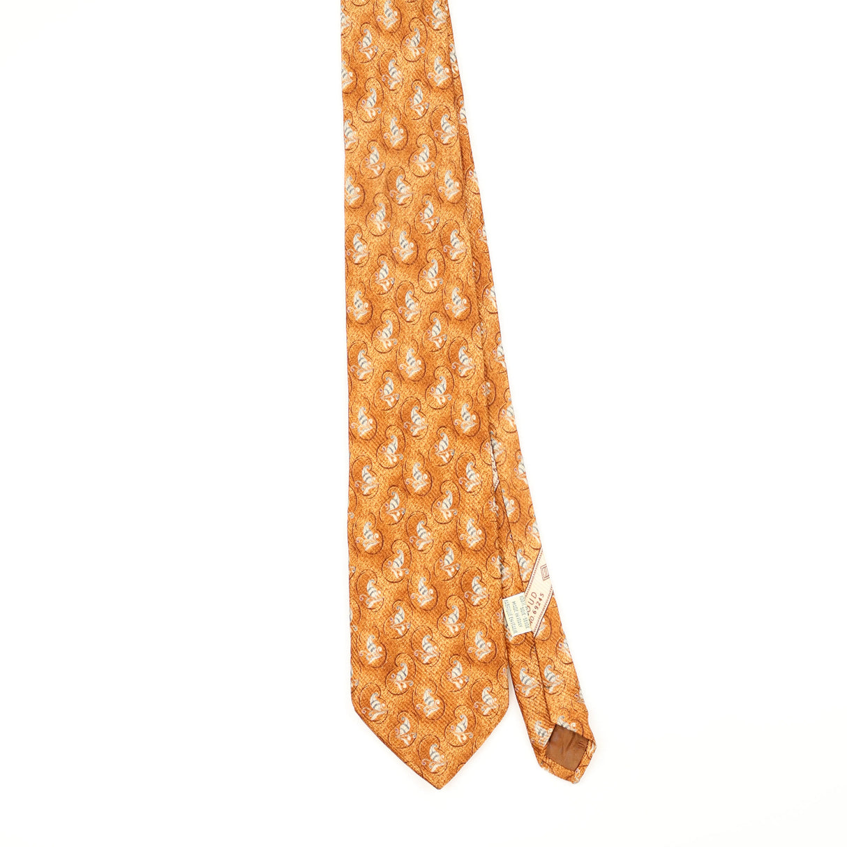 Front Front of Vintage 1990's Joseph Aboud Geometric Patterned Tie