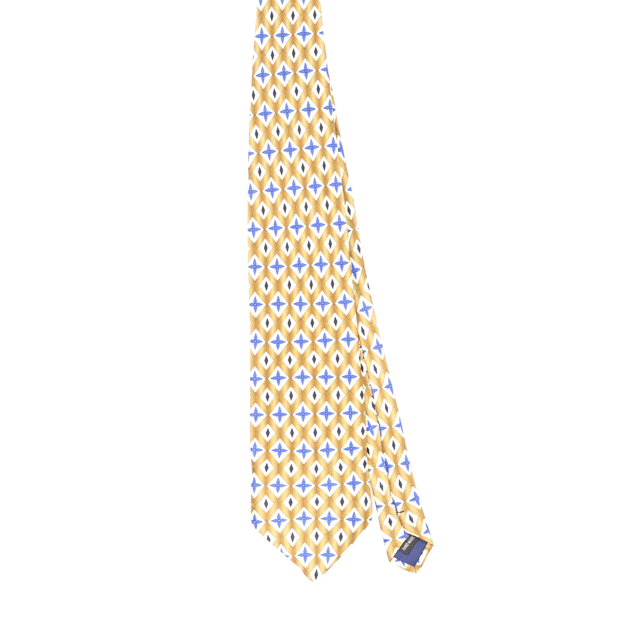 Front Front of Vintage 1990's Geometric Patterned Tie