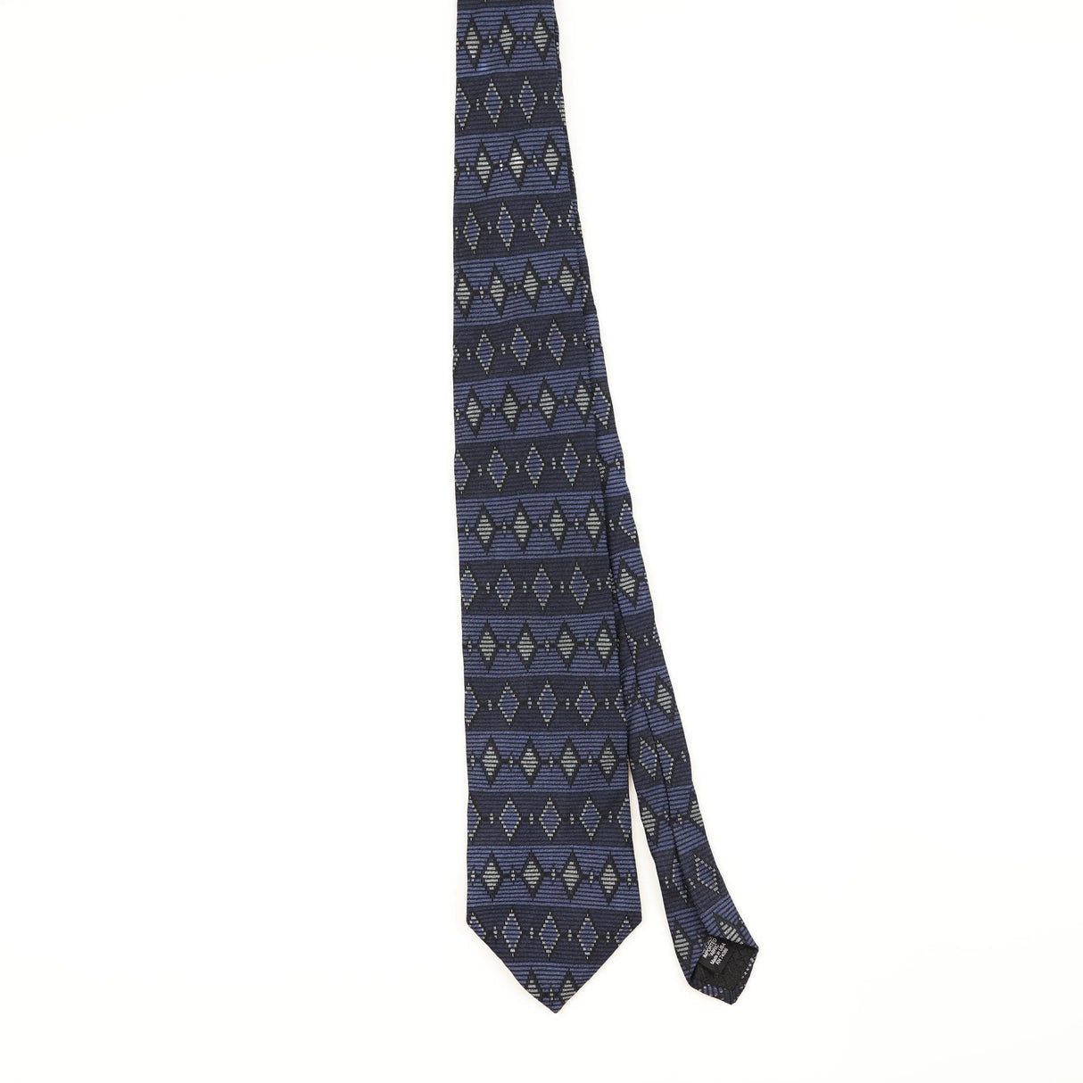 Front of Vintage 1990's Tundra Geometric Patterned Tie