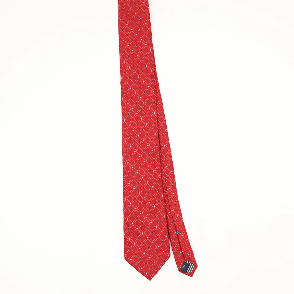 Front Front of Vintage Nautica Geometric Patterned Tie