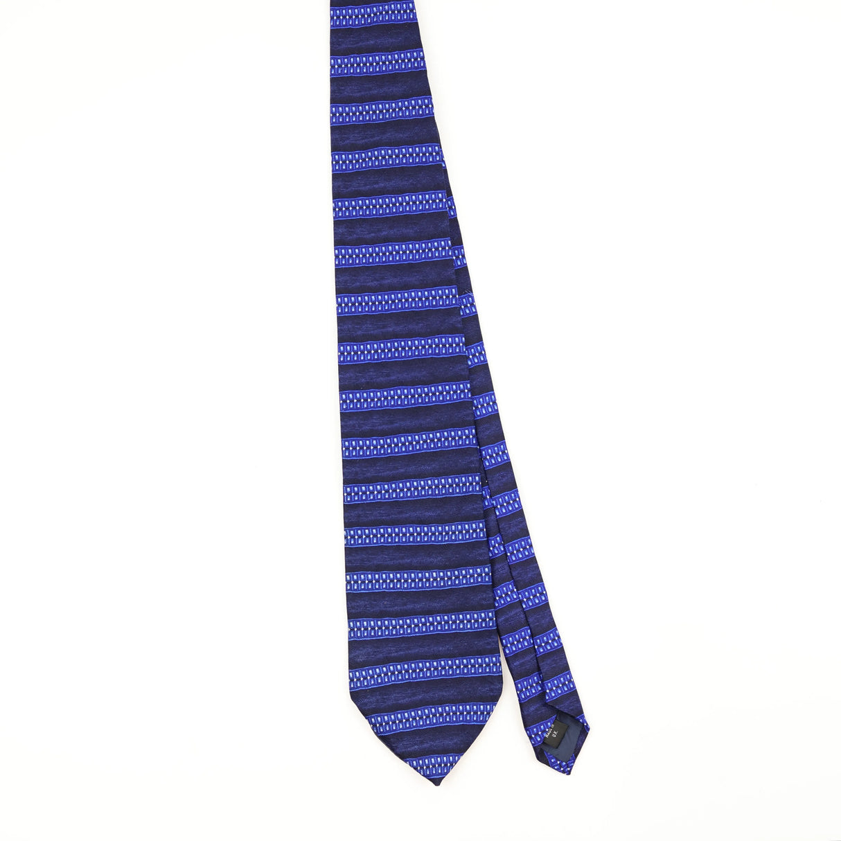 Front Front of Vintage 1990's Pierre Cardin Striped Patterned Tie