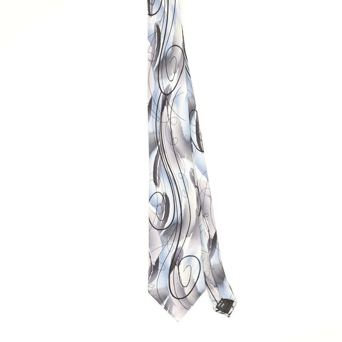 Front Front of Vintage Jerry Garcia Abstract Patterned Tie