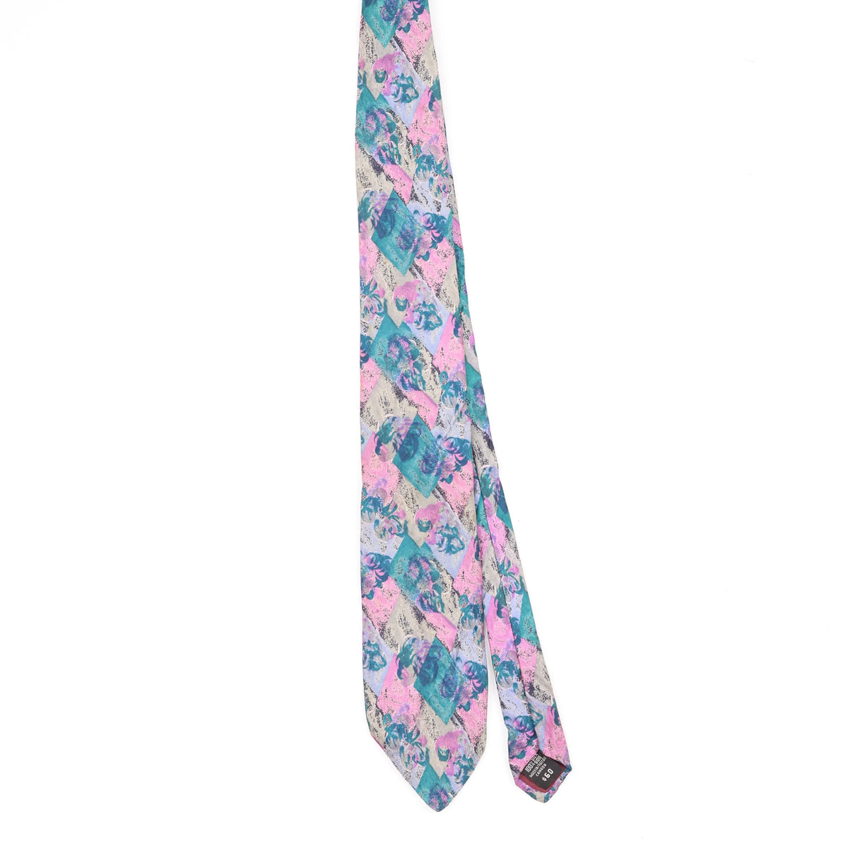 Front Front of Vintage 1990's Abstract Patterned Tie