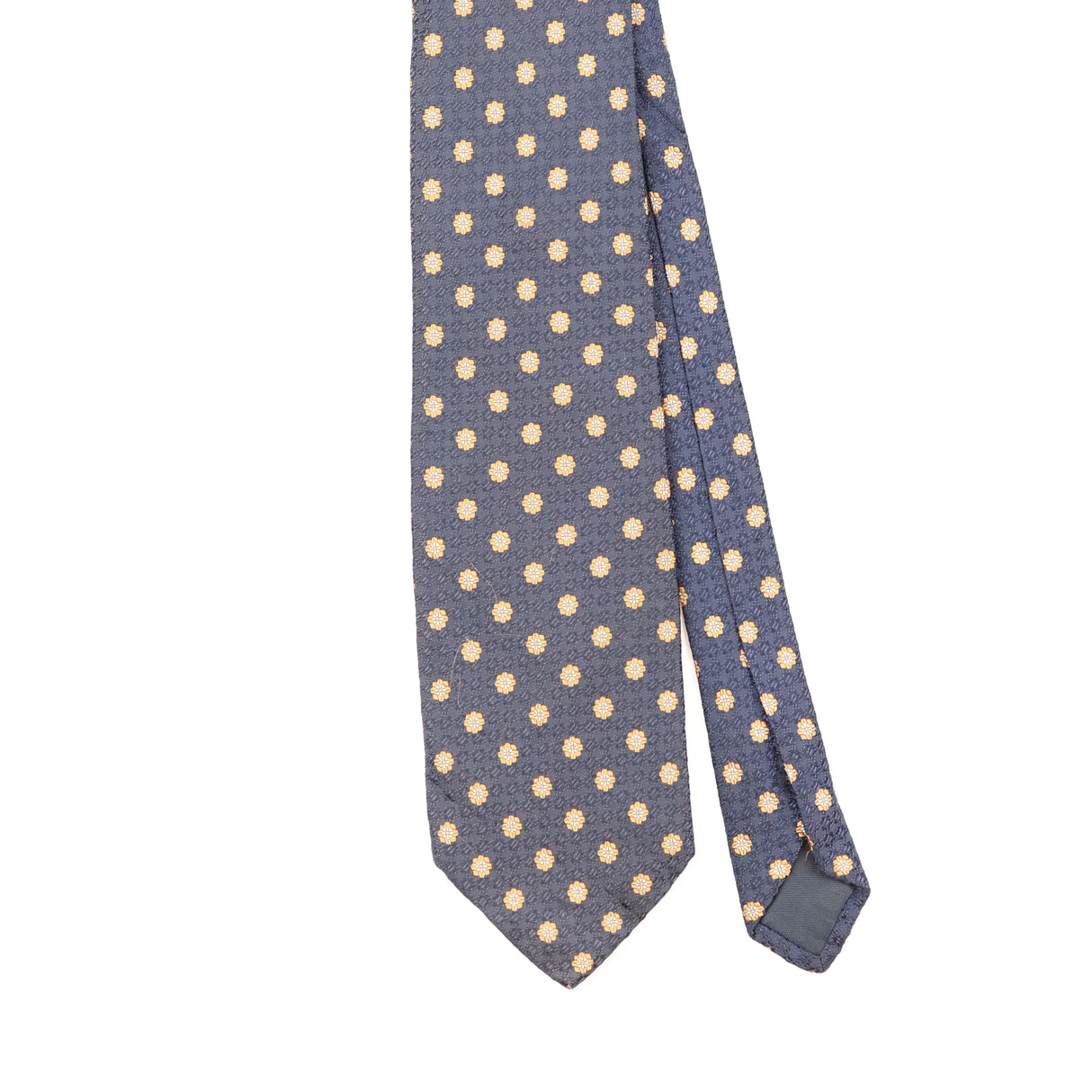 Front Front Detail of Vintage 1990's Striped Patterned Tie