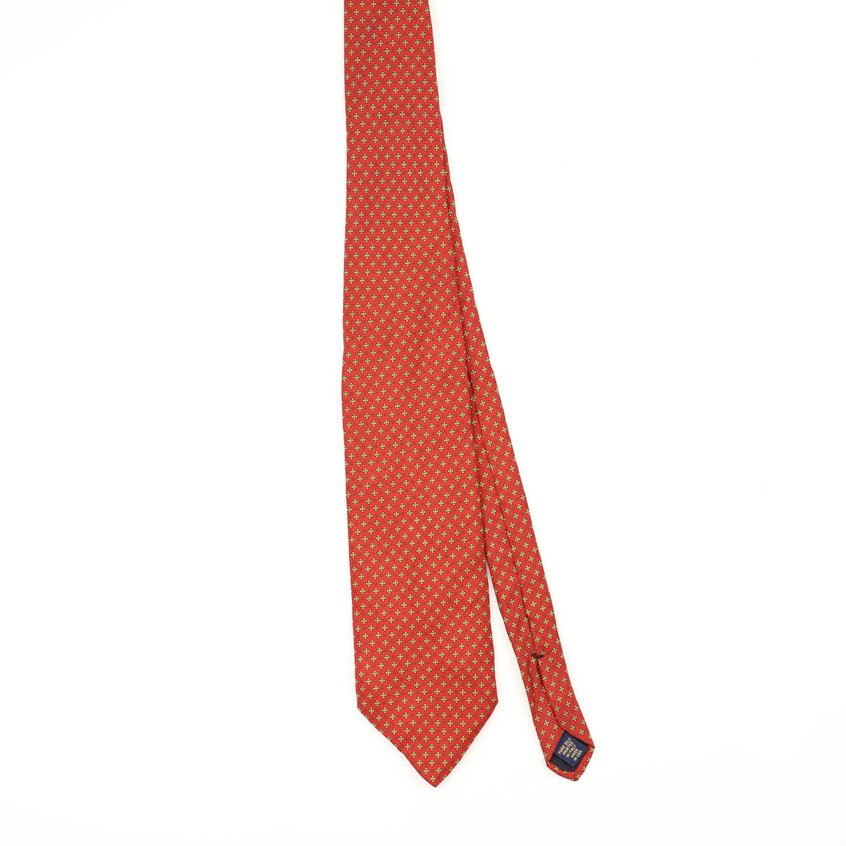 Front Front of Vintage 1990's Brooks Brothers Geometric Patterned Tie