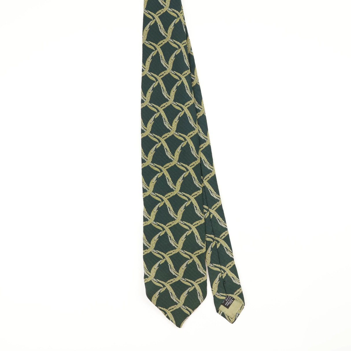 Front Front of Vintage 1990's Emporio Armani Geometric Patterned Tie