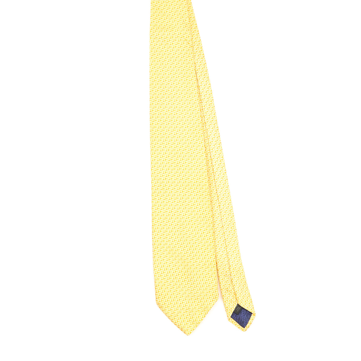 Front of Vintage 1990's Jaeger Geometric Patterned Tie