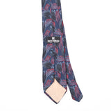 Back Back Detail of Vintage 1990's Pierre Balmain Abstract Patterned Tie