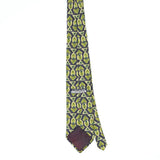 Back Back of Vintage 1990's Geometric Patterned Tie
