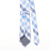 Back Detail of Vintage Nautica Check Patterned Tie