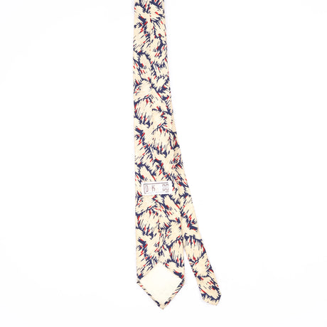 Back Back of Vintage 1990's Abstract Patterned Tie