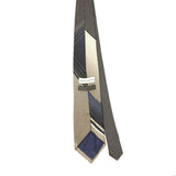 Back Back of Vintage 1990's Pierre Cardin Geometric Patterned Tie
