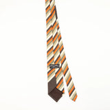 Back of Vintage 1980's Pierre Cardin Striped Patterned Tie