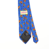 Back Back Detail of Vintage 1990's Scooby Doo Cartoon Patterned Tie