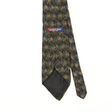 Back Back Detail of Vintage 1990's Geoffrey Beene Geometric Patterned Tie