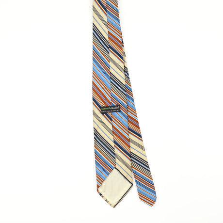 Back of Vintage 1980's Wembley Striped Patterned Tie