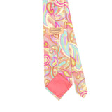 Back Back Detail of Vintage 1990's Missoni Paisley Patterned Tie