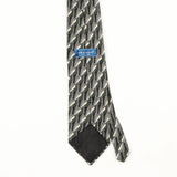 Back Back Detail of Vintage 1990's Towncraft Geometric Patterned Tie