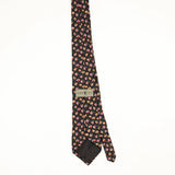 Back Back of Vintage 1990's Floral Patterned Tie