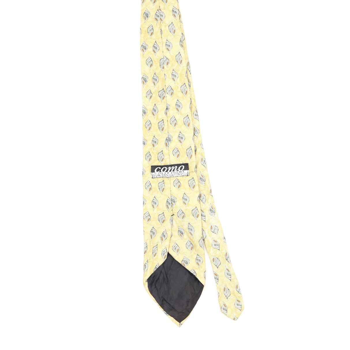 Back Back of Vintage 1990's Geometric Patterned Tie