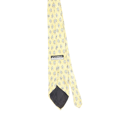 Back Back of Vintage 1990's Geometric Patterned Tie