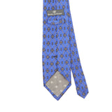 Back Back Detail of Vintage 1990's Geometric Patterned Tie