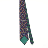 Back of Vintage 1990's Tommy Hilfiger Geometric Patterned Tie