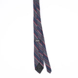 Back Back of Vintage 1990's Wembley Striped Patterned Tie
