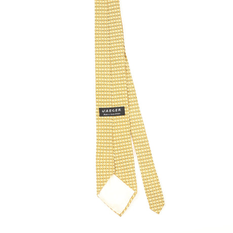 Back of Vintage 1990's Jaeger Geometric Patterned Tie