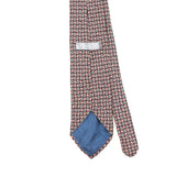 Back Back Detail of Vintage 1990's Geoffrey Beene Geometric Patterned Tie